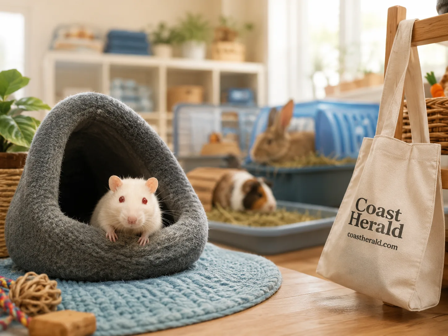 Wyong centre opens to rehome lab rats, rabbits and guinea pigs