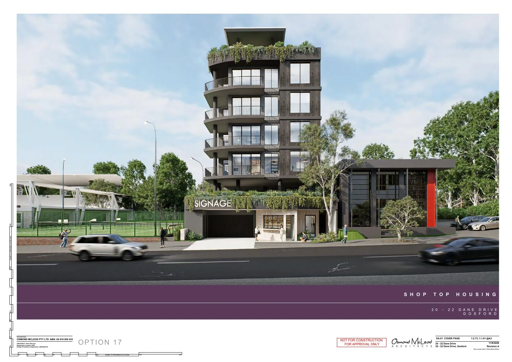 Dane Drive parking site could make way for seven-storey Gosford apartment-and-café plan