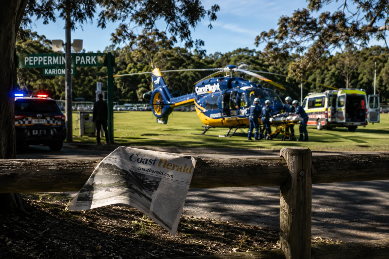 CareFlight flies 12-year-old to hospital after Kariong e-bike incident