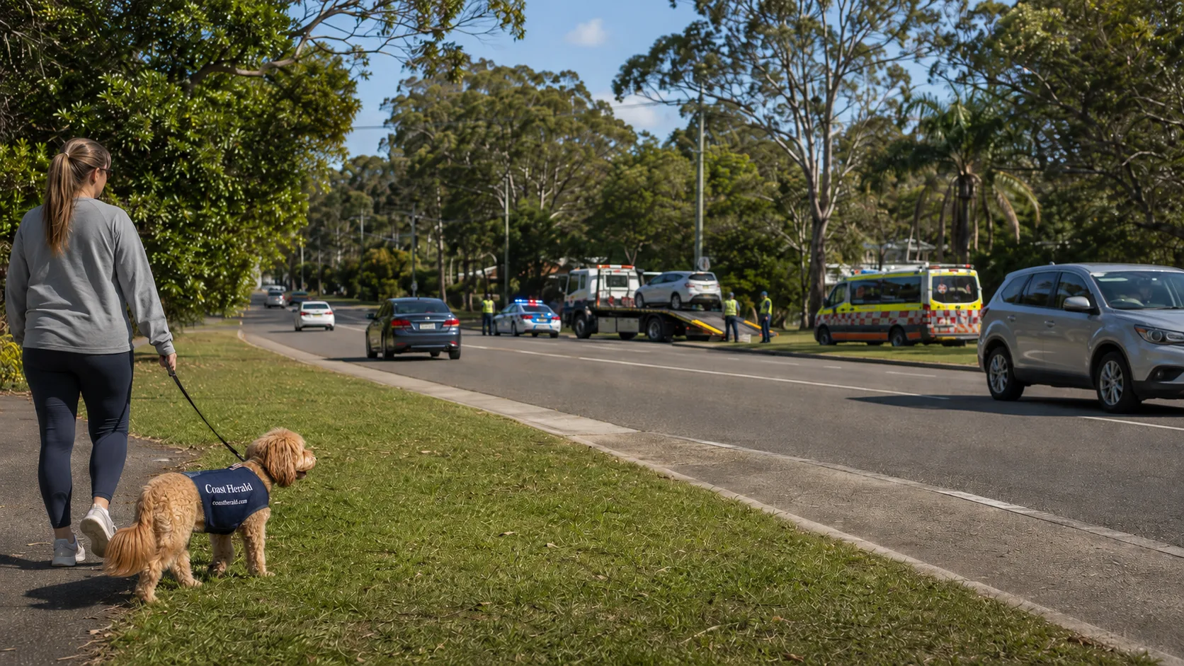 Avoca Drive crash cleared at Green Point