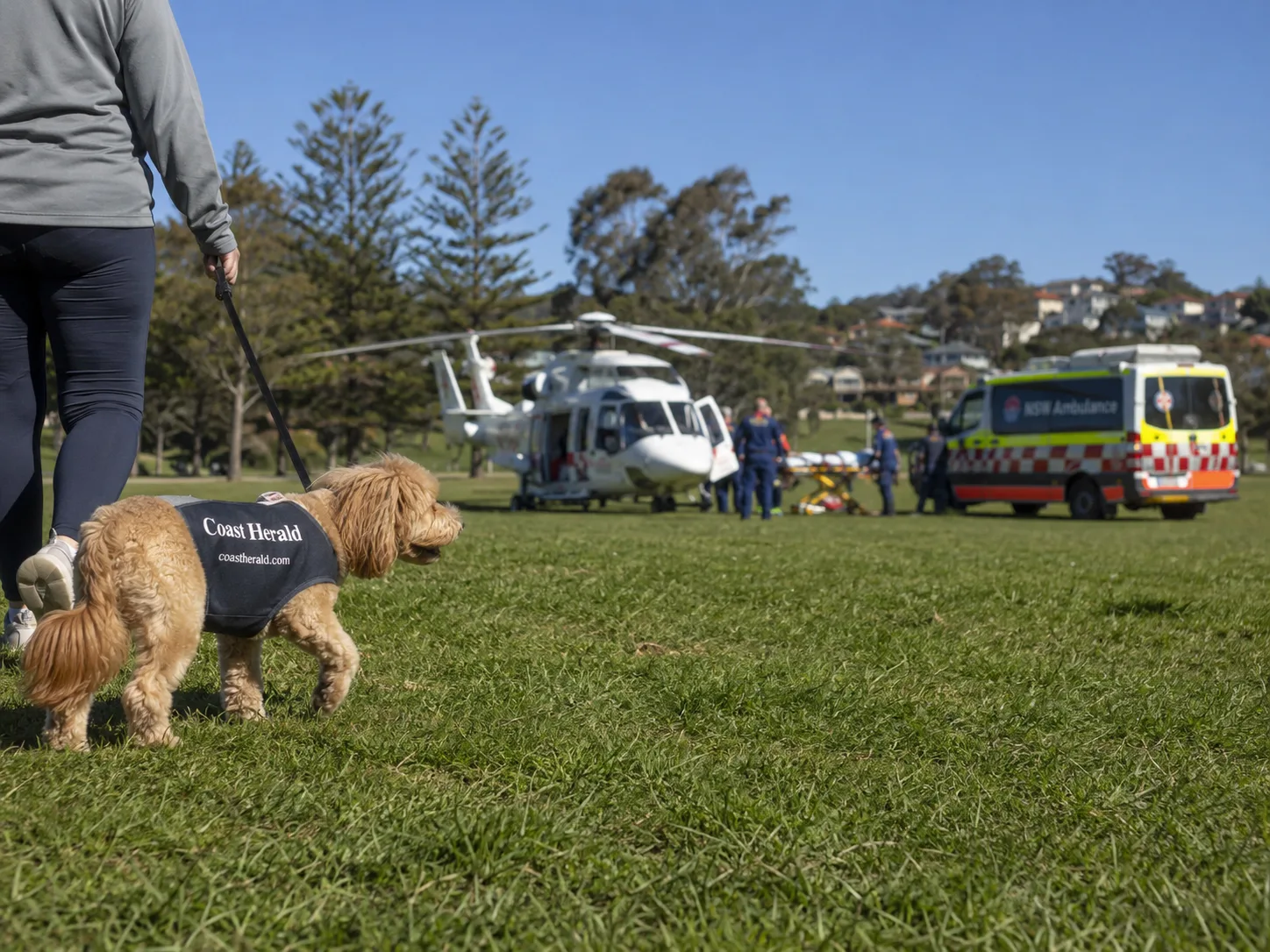 Child taken to Gosford Hospital after scalding burns at Umina
